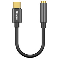 Baseus L54 adapter for USB-C headphones / mini jack 3.5mm DAC 24 bit 48 KHz - black