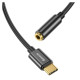 Baseus L54 adapter for USB-C headphones / mini jack 3.5mm DAC 24 bit 48 KHz - black