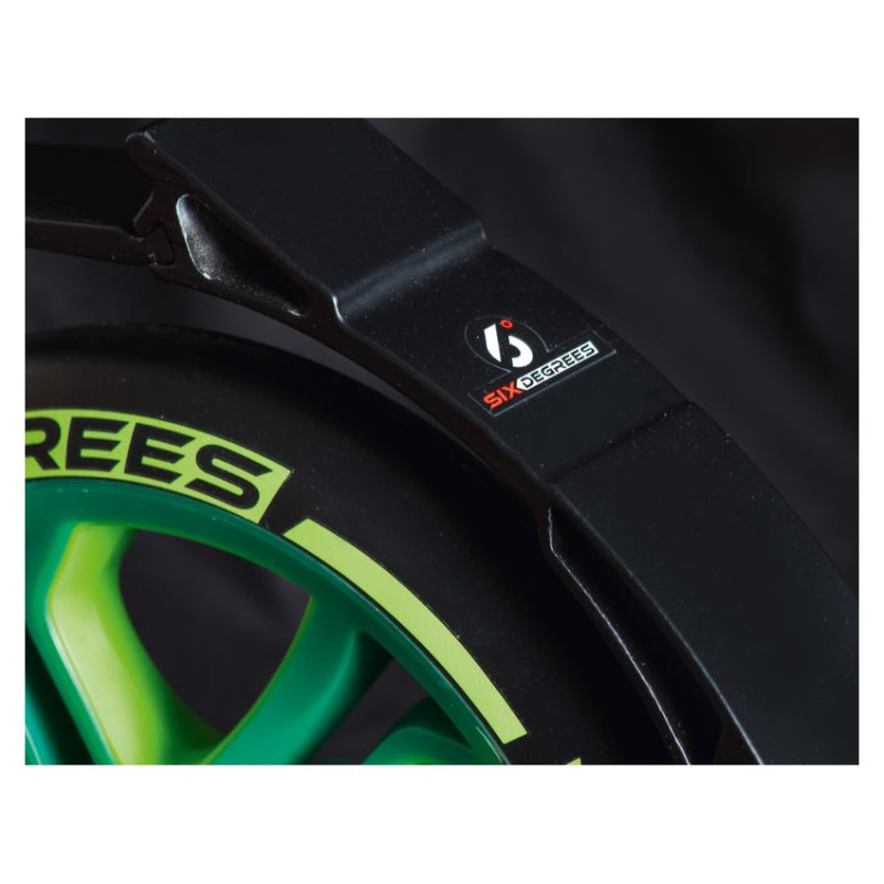 Six Degrees Scooter skrejritenis 205 mm, zaļ&scaron; - AU 511