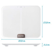 Salter 9164 WH3RJLEU16 Ghost Compact Analyser Scale, White