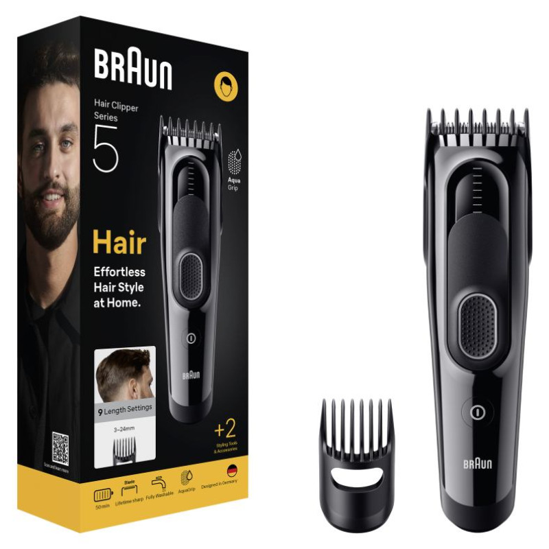 Braun matu grie&scaron;anas ma&scaron;īna - HC 5510