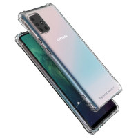 Wozinsky Anti Shock durable case with Military Grade Protection for Samsung Galaxy M51 transparent