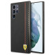 Ferrari On Track Carbon Stripe Case for Samsung Galaxy S22 Ultra - Black