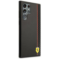 Ferrari On Track Carbon Stripe Case for Samsung Galaxy S22 Ultra - Black