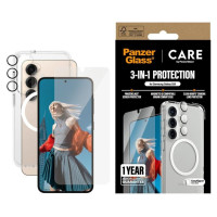 Panzerglass CARE by PanzerGlass Flagship 3in1 Case + Glass + Lens Protective Kit for Samsung Galaxy S25