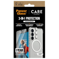 Panzerglass CARE by PanzerGlass Flagship 3in1 Case + Glass + Lens Protective Kit for Samsung Galaxy S25