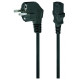 Gembird CABLE POWER EU 1M 6A/PC-186-1M GEMBIRD