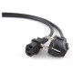 Gembird CABLE POWER EU 1M 6A/PC-186-1M GEMBIRD