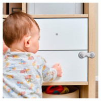 Akuku Slēdzenes atvilktnēm un skapjiem 9 cm (2 gab.) A0649