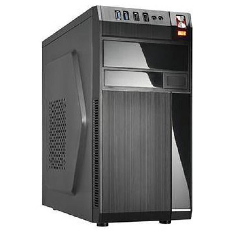 Golden Tiger Case|GOLDEN TIGER|Baltimore 530|MiniTower|450 Watts|MicroATX|Colour Black|BALTIMORE5304USB450W