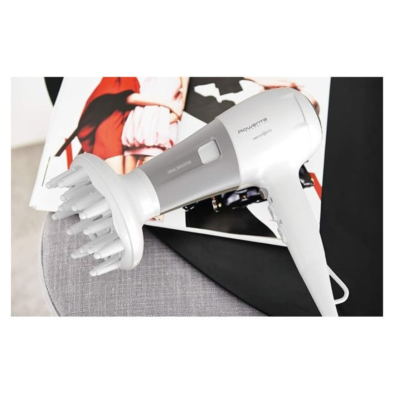 Rowenta fēns Power 2100W, balts/sudraba - CV5930