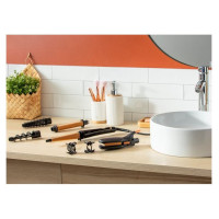 Rowenta matu veidošanas komplekts Infinite Looks 14 in 1, melns/rozā - CF4231