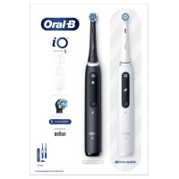 Braun Elektriskās zobubirstes, Matt Black+Quite White - IOG5d.2J6.2K