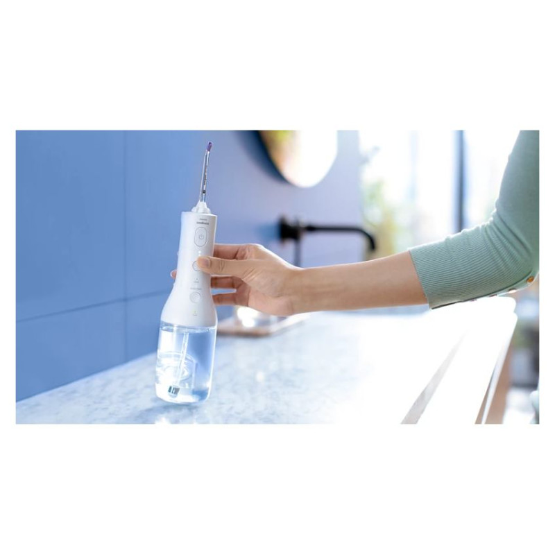 Sonicare Philips Sonicare Cordless Power Flosser DiamondClean 9000 mutes dobuma irrigators, balts - HX3886/41