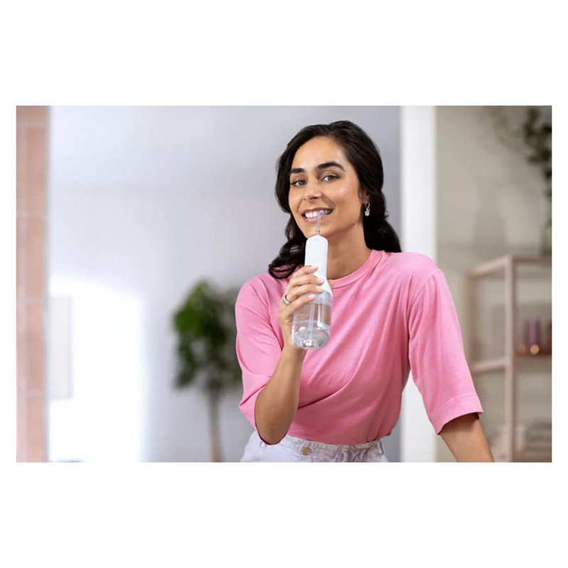 Sonicare Cordless Power Flosser 3000 mutes dobuma irrigators, balts - HX3826/31