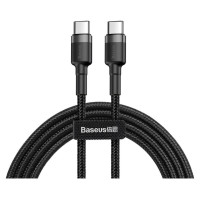 Baseus CATKLF-HG1 USB-C - USB-C PD QC cable 60W 3A 480Mb/s 2m - black and gray