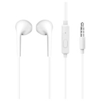 Dudao in-ear wired mini jack 3.5mm headset white (X10S white)