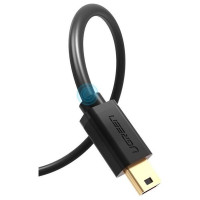 Ugreen cable USB - mini USB cable 480 Mbps 3 m black (US132 10386)