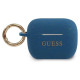 Guess GUACAPSILGLBL AirPods Pro cover blue/blue Silicone Glitter