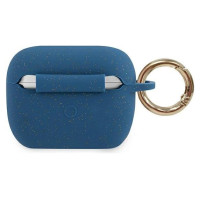 Guess GUACAPSILGLBL AirPods Pro cover blue/blue Silicone Glitter