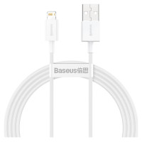 Baseus Superior USB - Lightning cable 2.4A 1.5 m White (CALYS-B02)