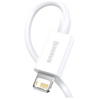 Baseus Superior USB - Lightning cable 2.4A 1.5 m White (CALYS-B02)