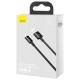 Baseus Superior USB Cable - USB Type C 66 W (11 V / 6 A) Huawei SuperCharge SCP 2 m black (CATYS-A01)