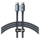 Baseus CAJY000601 USB-C - USB-C PD cable 100W 5A 480Mb/s 1.2m - black