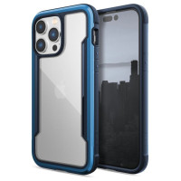 Raptic X-Doria Shield Case iPhone 14 Pro Max armored cover blue