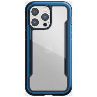 Raptic X-Doria Shield Case iPhone 14 Pro Max armored cover blue