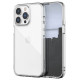 Raptic X-Doria Clearvue Case iPhone 14 Pro Max back cover clear