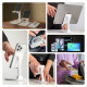 Wozinsky Desk Phone Stand Tablet Stand Foldable White (WFDPS-W1)