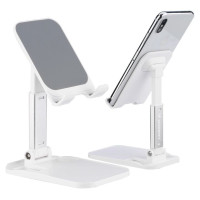 Wozinsky Desk Phone Stand Tablet Stand Foldable White (WFDPS-W1)