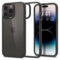 Spigen Ultra Hybrid iPhone 14 Pro Case - Matte Black
