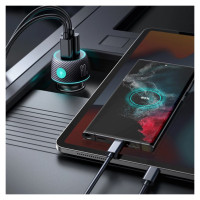 Joyroom 60W USB-C USB-A car charger Joyroom JR-CCN01 - black