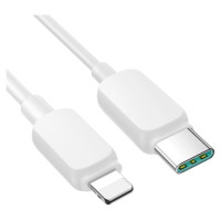 Joyroom Multi-Color Series A14 USB-C / Lightning 20W cable 1.2 m - white