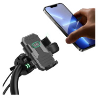 Dudao Bicycle / motorcycle phone holder Dudao F7C - black
