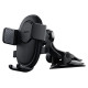 Baseus UltraControl Lite Series car phone holder - black