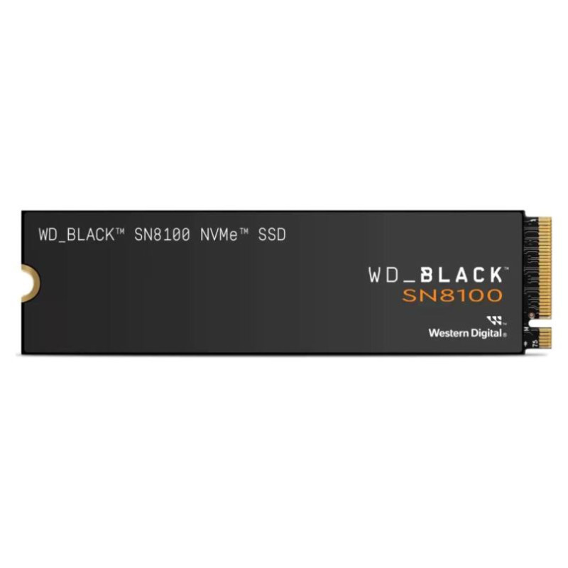 Western Digital SSD|WESTERN DIGITAL|Black SN8100|2TB|M.2|PCIe Gen5|NVMe|3D TLC|Write speed 14000 MBytes/sec|Read speed 14900 MBytes/sec|WDS200T1X0M