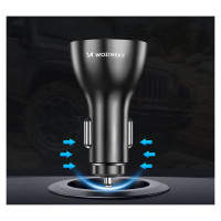 Wozinsky WCCAW 50W 4x USB-A QC car charger - white