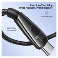 Joyroom Pioneer Series SA31-AC6 USB-A / USB-C Cable 100W 1.2m - Black