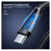 Joyroom Pioneer Series SA31-AC6 USB-A / USB-C Cable 100W 1.2m - Black