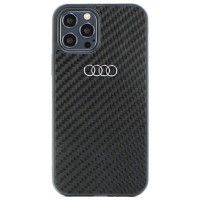 Audi Carbon Fiber iPhone 12/12 Pro 6.1" black/black hardcase AU-TPUPCIP12P-R8/D2-BK