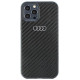 Audi Carbon Fiber iPhone 12/12 Pro 6.1" black/black hardcase AU-TPUPCIP12P-R8/D2-BK