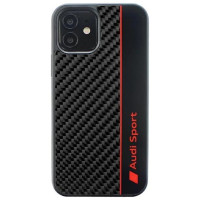 Audi Carbon Fiber Stripe iPhone 11 / Xr 6.1" black/black hardcase AUS-TPUPCIP11-R8/D1-BK