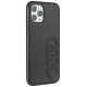 Audi Synthetic Leather iPhone 11 Pro 5.8" black/black hardcase AU-TPUPPCIP11-TT/D1-BK