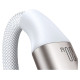 Joyroom 2 in 1 Lightning cable and inductive charger for Apple Watch 1.5m white (S-IW012)