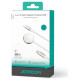 Joyroom 2 in 1 Lightning cable and inductive charger for Apple Watch 1.5m white (S-IW012)