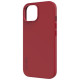 Decoded Silicone Case with MagSafe for iPhone 15 Plus - red