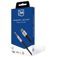 3Mk Protection Accessories - 3mk AUX Cable USB-C - Jack 3.5 mm